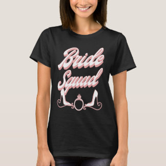 Retro Bride Squad Bachelorette Party Match T-shirt