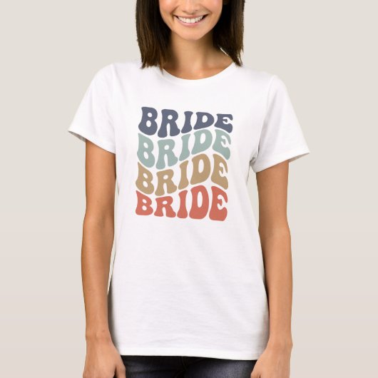 Retro Bride T-shirt (Voorkant)