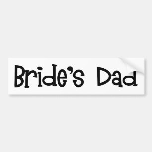 Retro Bride's Bumpersticker