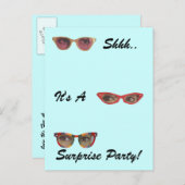 Retro  Briefkaart Enterprise Party Discreet Fun (Voorkant / Achterkant)