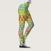 Retro Bright Potholder Weave Leggings (Rechts)