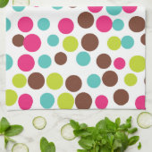 Retro Bright Stippen keukenhanddoekjes Theedoek (Gevouwen)