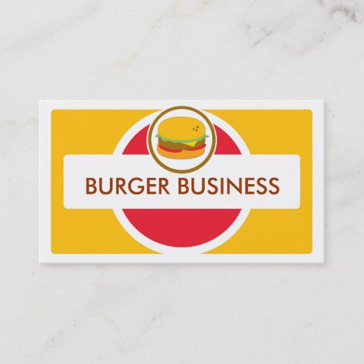 Retro bright visitekaartjes (Voorkant)