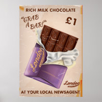Retro British Chocolate Advert.