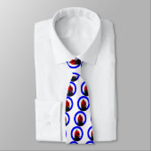 Retro British Mod Scooter Boy Stropdas (Gebonden)