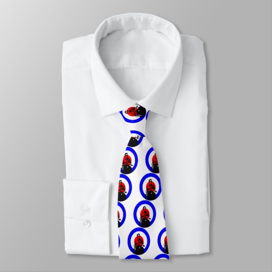 Retro British Mod Scooter Boy Stropdas (Gebonden)