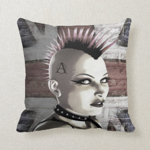 Retro British Punk Mode Pillow Kussen