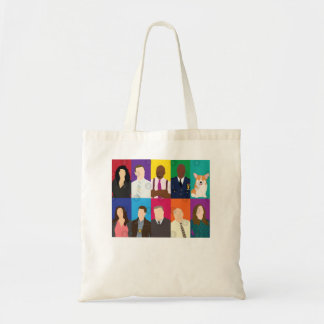 Retro Brooklyn Nine Retro Tote Bag
