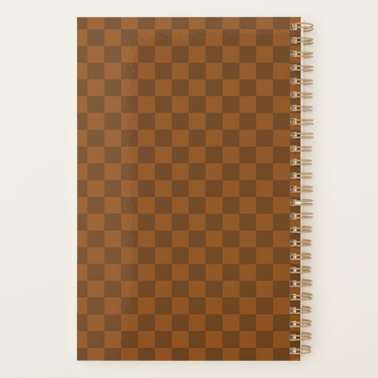 Retro Brown Checkerboard 2026 (Dos)