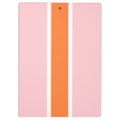 Retro Bruidsmeisje Met Persoonlijke Initialen Klembord (Achterkant)