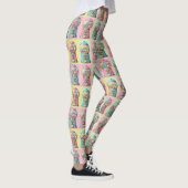 Retro Bubblegum machine Leggings (Rechts)