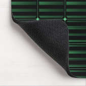 Retro Building Blocks Mousepad, Donkergroen Muismat (Hoek)