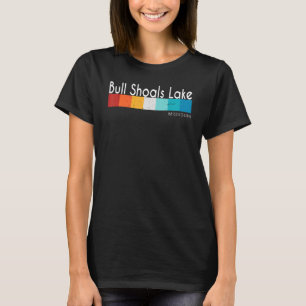  Retro Bull Shoals Lake Mo Missouri Vrouwen M T-shirt