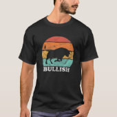Retro Bullish Stock Market T-shirt (Voorkant)
