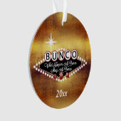 Retro Bunco Faux Gold Funny Ce qui arrive (devant)