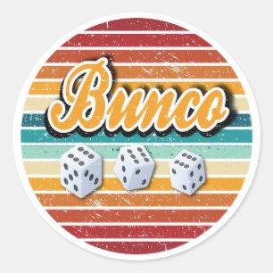 Retro  Bunco Ronde Sticker