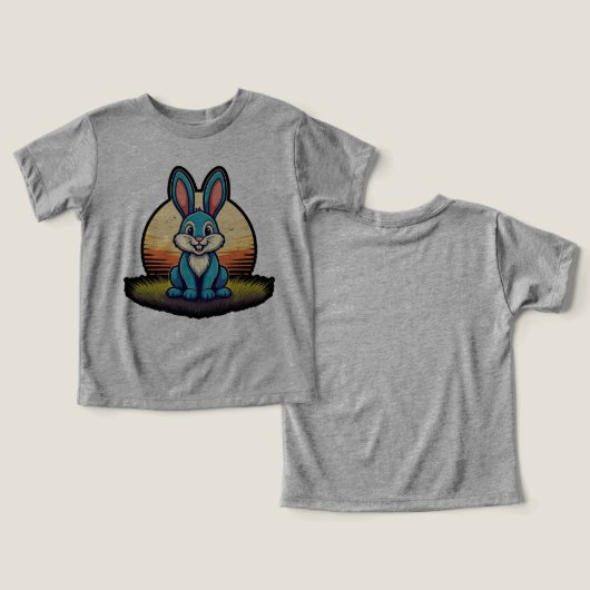 RETRO BUNNY (Design Recto & Verso)