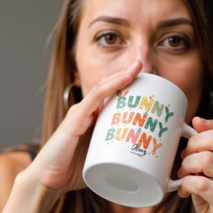 Retro Bunny: Bunny Bliss Koffiemok