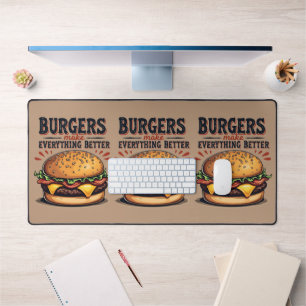 Retro Burger Lover Typographie Vintage Art aliment