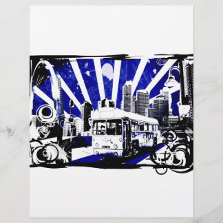 Retro Bus Flyer