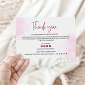 Retro Business bedankkaart