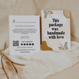 Retro Business bedankkaart