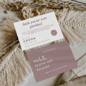 Retro Business bedankkaart