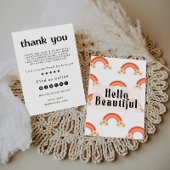 Retro Business bedankkaart