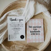 Retro Business bedankkaart