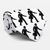 Retro Business Stropdas (Opgerold)