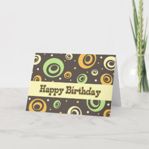 Retro Business van Groepsdagkaart Kaart