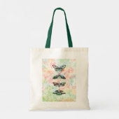 Retro Butterfly Canvas tas –  esthetisch Tas (Achterkant)