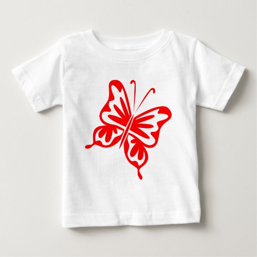 Retro Butterfly - Rood (Voorkant)