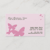 retro butterspies visitekaartje (Achterkant)