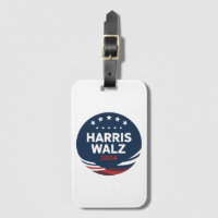 Retro Button Verkiezing voor Democraten Harris Wal