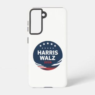 Retro Button voor Democraten Harris Waltz Samsung Galaxy Hoesje