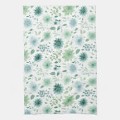 Retro Cactus keukenhanddoek (Verticaal)