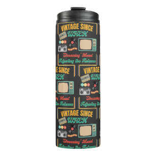 Retro cadeaumok - Retro verjaardagscadeau Thermosbeker