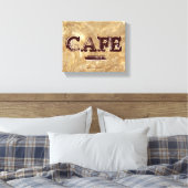 Retro  Cafe Canvas Prints (Insitu (Slaapkamer))