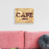 Retro  Cafe Canvas Prints (Insitu (Woonkamer))