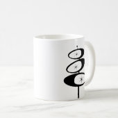 Retro CAFÉ MUGS Atomic Age MCM Imprimer (Devant droit)