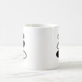 Retro CAFÉ MUGS Atomic Age MCM Imprimer (Centre)