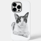 Retro Calico Halftone Case-Mate iPhone Case (Achterkant)