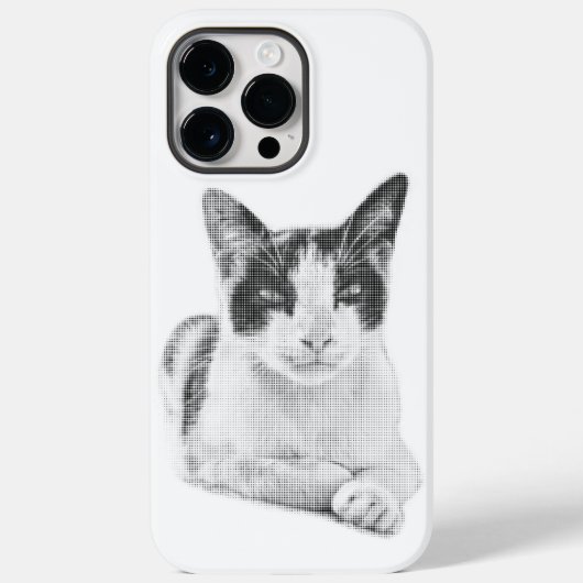 Retro Calico Halftone Case-Mate iPhone Case (Achterkant)
