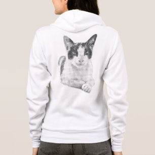 Retro Calico Halftone Hoodie