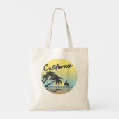 Retro California Surf  Beach Cali 70s Venic Tote Bag (Achterkant)