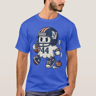Retro Cam Skattebo SkatteBoo Schattig Spookje Voet T-shirt