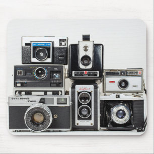 Retro Camera Collectie Muismat