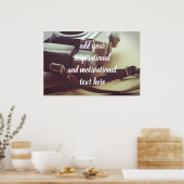 Retro camera poster (Keuken)