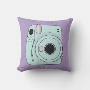 Retro Camera Sierkussen – Leuke Paarse esthetiek